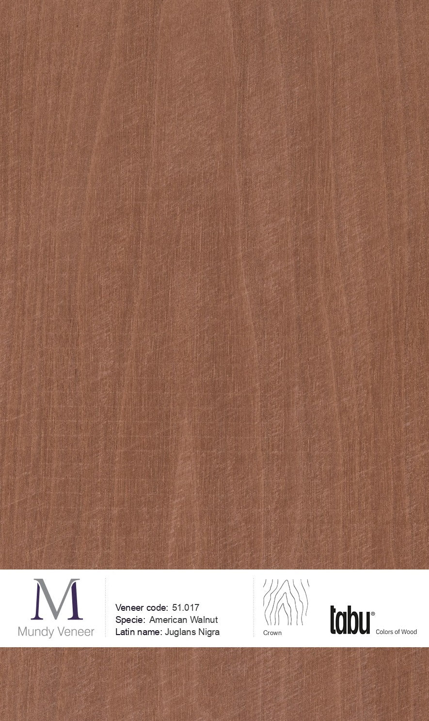 51.017, American Walnut