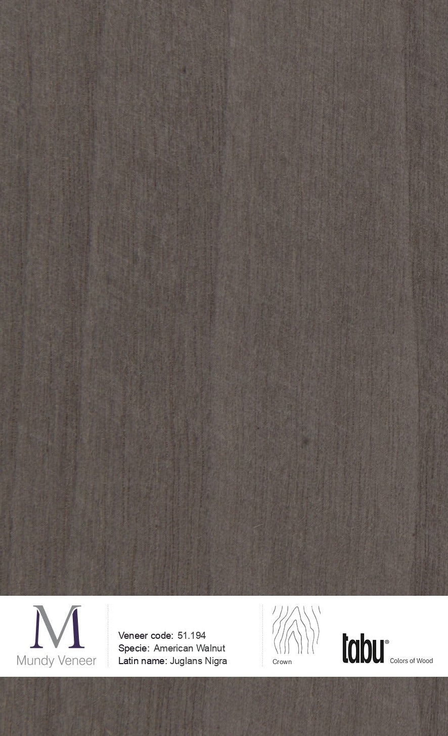 51.194, American Walnut