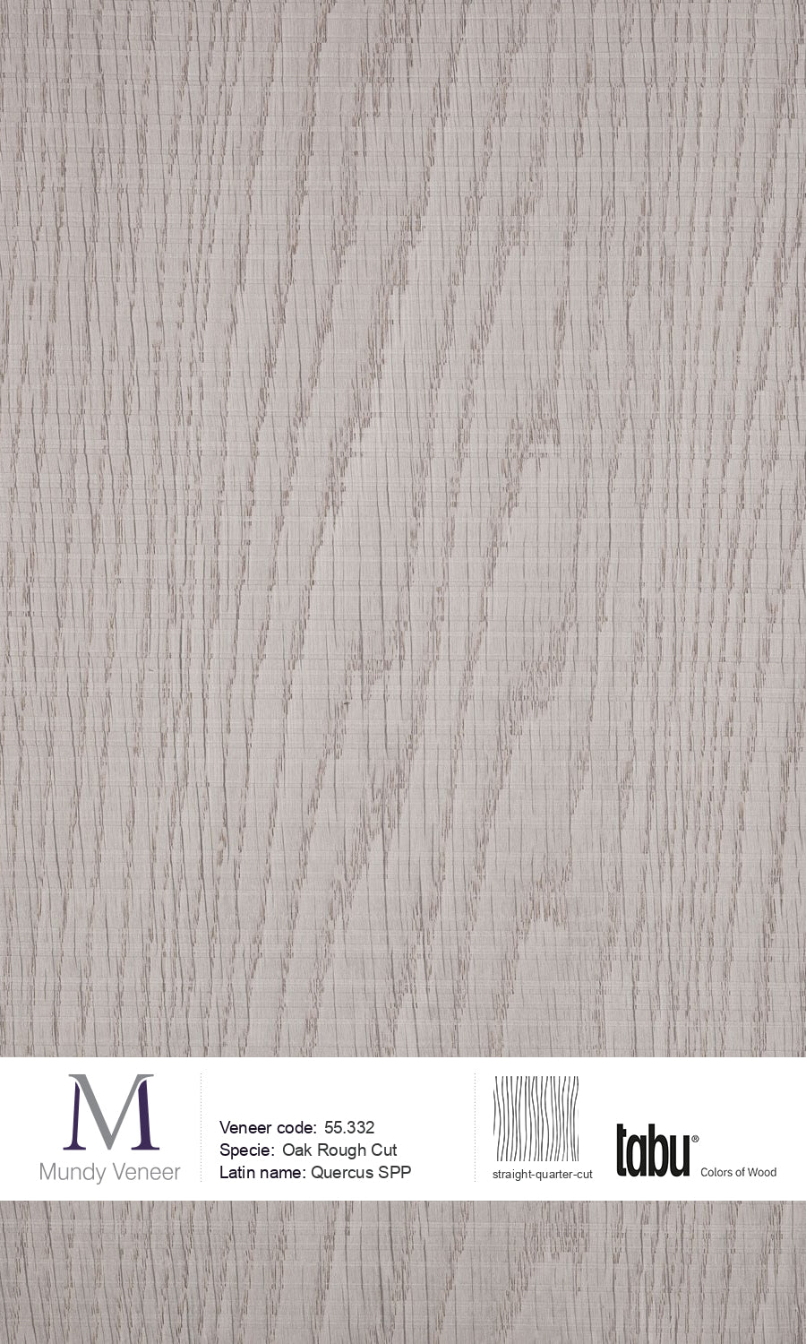 55.332, Oak Rough Cut