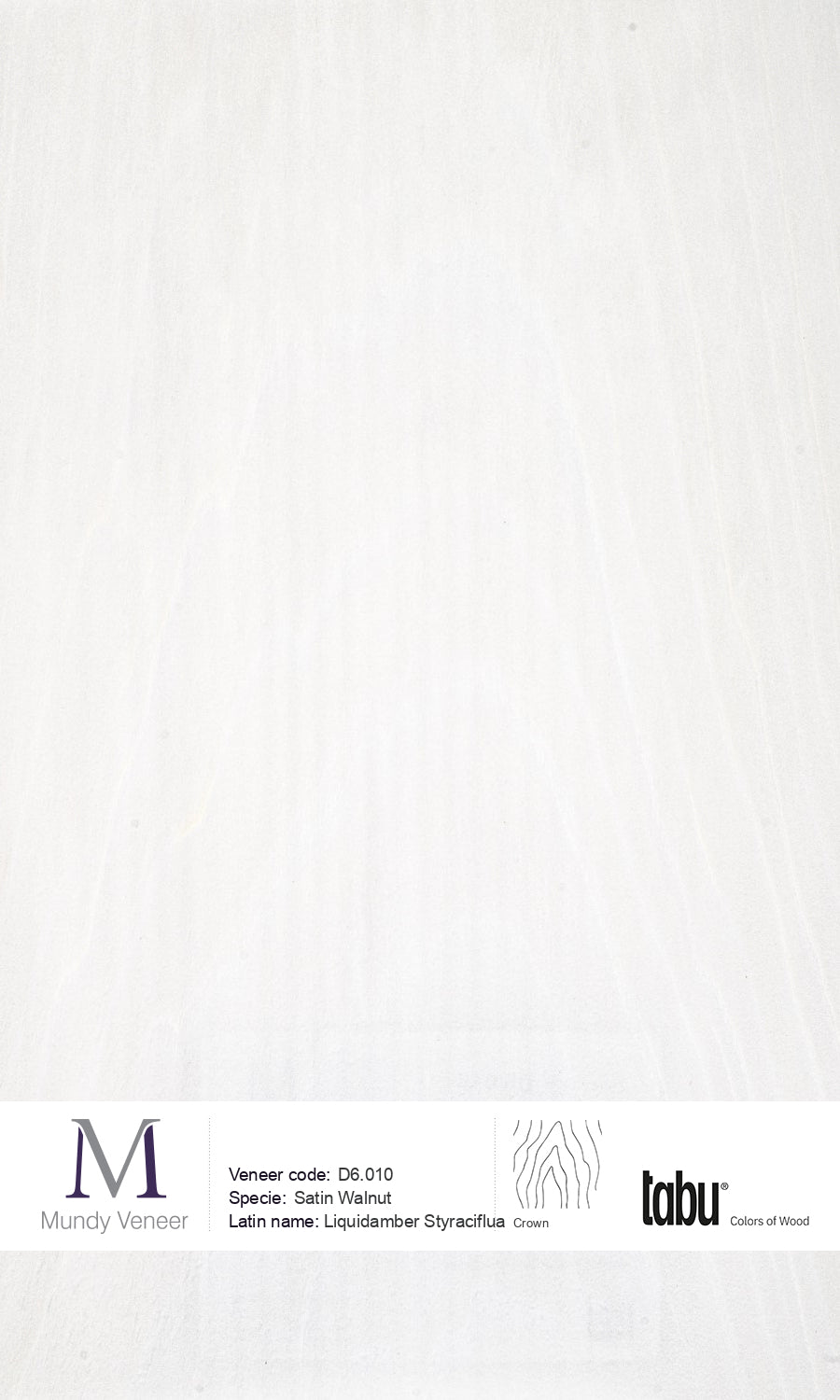 D6.010, Satin Walnut