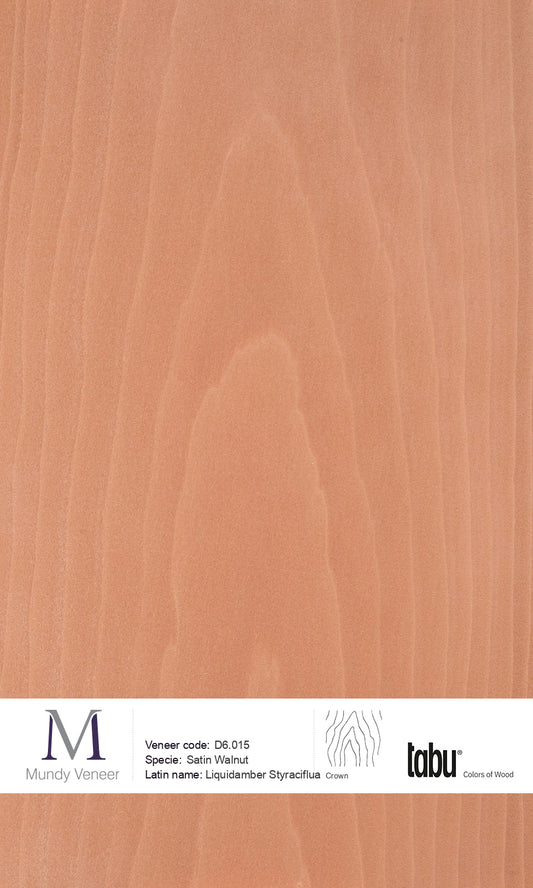 D6.015, Satin Walnut