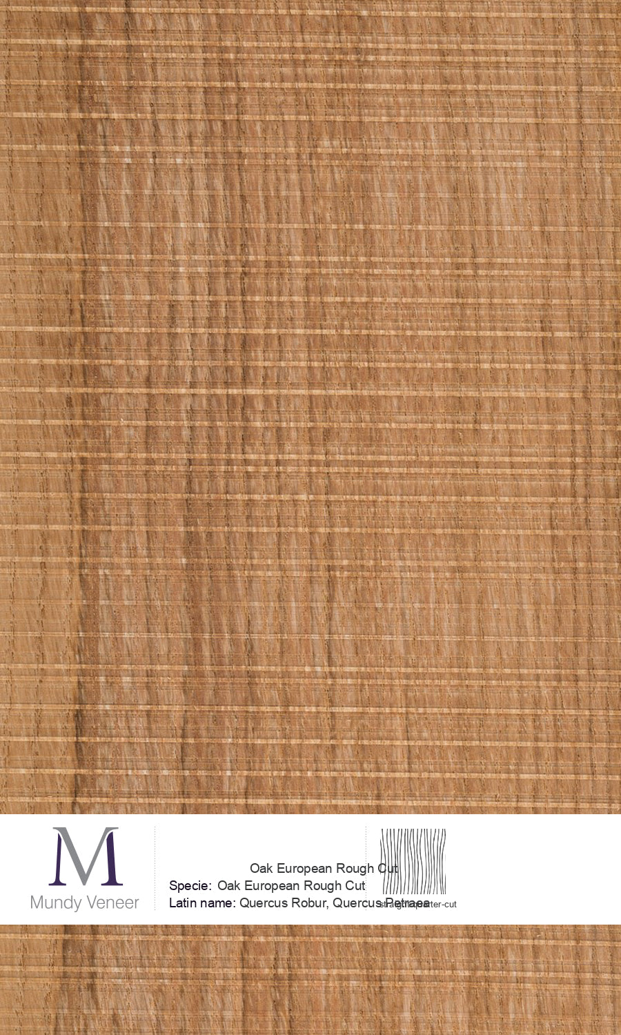 Oak European Rough Cut