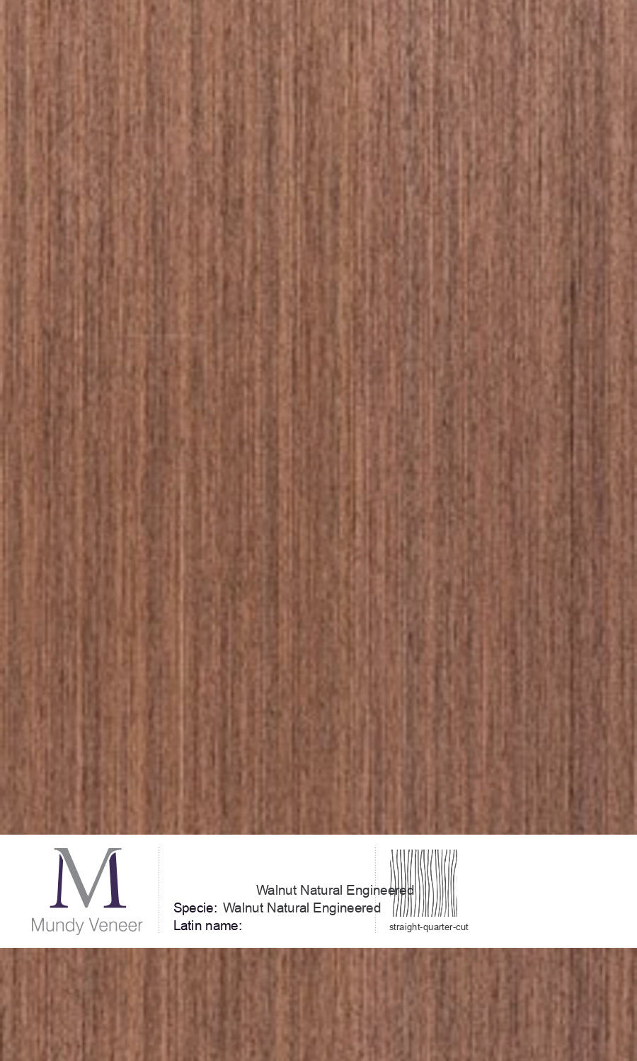 Walnut Natural Engineered