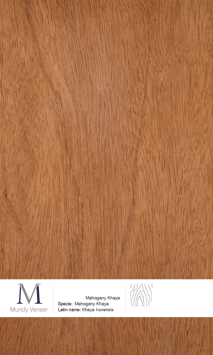 Mahogany Khaya Mundy Veneer